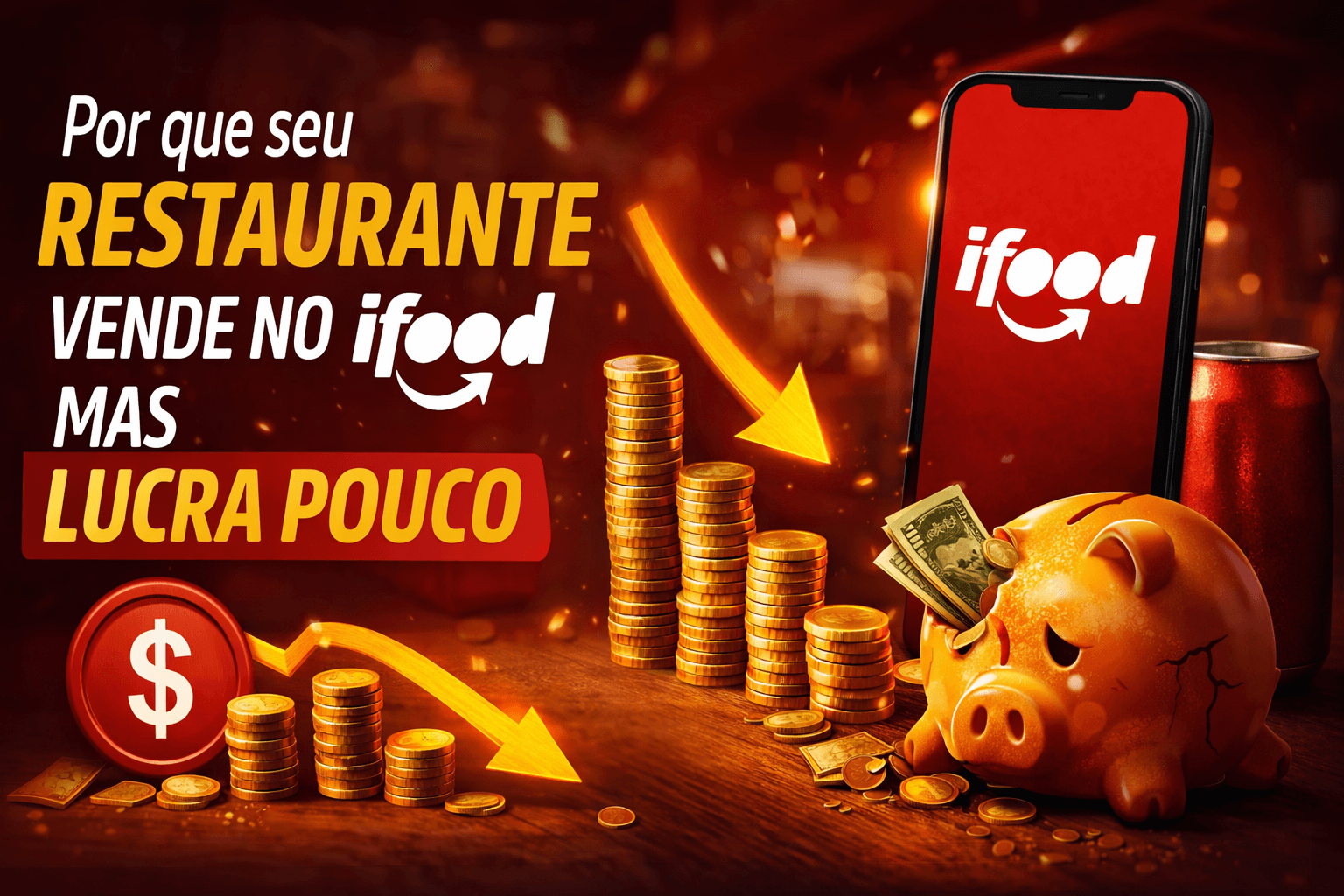 Por que seu restaurante vende no iFood, mas lucra pouco